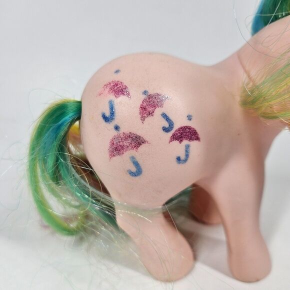 My Little Pony Parasol Vintage Pink Umbrellas 1983 Hasbro MLP G1 - Picture 2 of 9